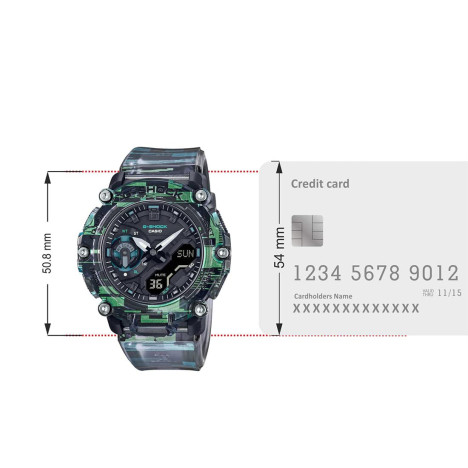 ساعت آنالوگ دیجیتال کاسیو جی شاک Casio GA-2200nn-1ADR