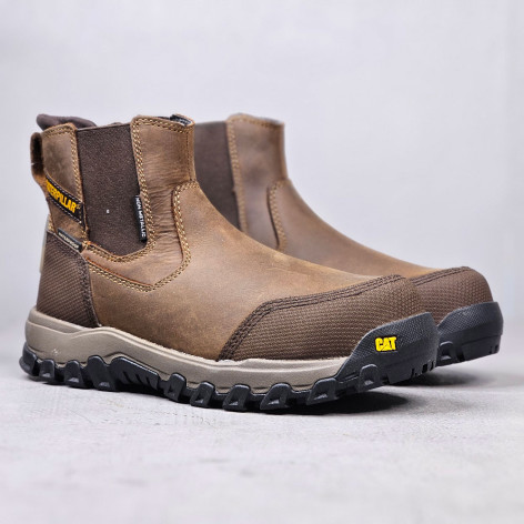 بوت ایمنی  ضد آب کاترپیلار Caterpillar Threshold Rebound Chelsea 726289