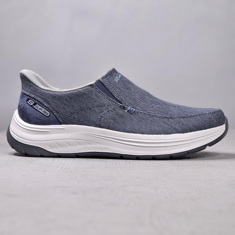 کفش بدون بند مردانه اسکچرز Skechers 205356/nvy