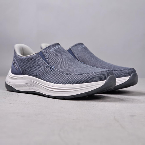 کفش بدون بند مردانه اسکچرز Skechers 205356/nvy
