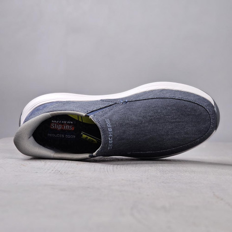 کفش بدون بند مردانه اسکچرز Skechers 205356/nvy