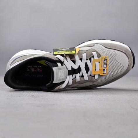 کفش مردانه بدون بند اسکچرز Skechers 211069/gry