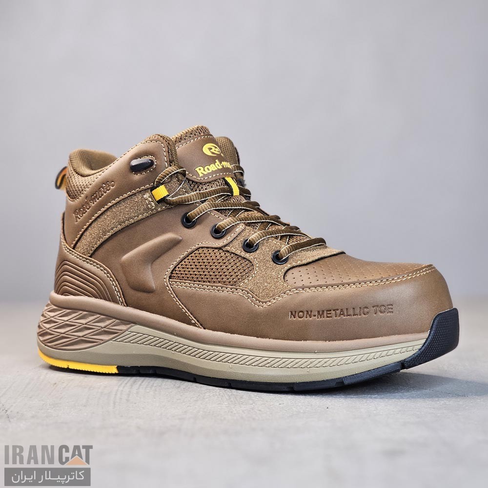 نیم بوت ایمنی مردانه رودمت Roadmate RM2290 Gold Brown