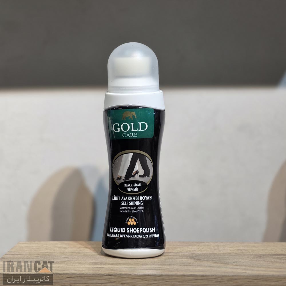واکس مایع مشکی گلد Gold Care liqued shoe polish