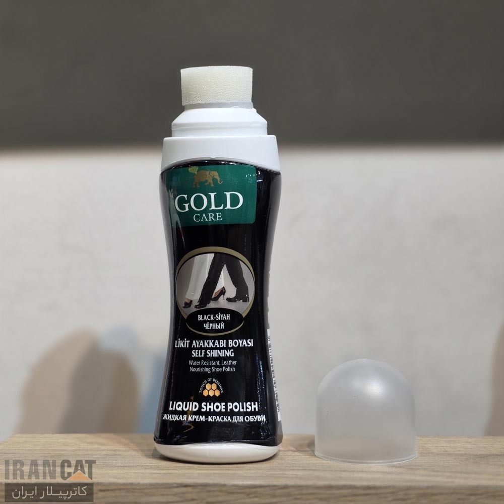واکس مایع مشکی گلد Gold Care liqued shoe polish
