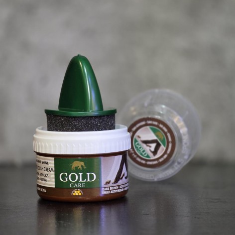 واکس گیاهی ارگانیک براق کننده کفش های چرمی گلد کر GOLD CARE