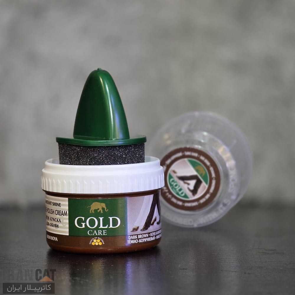 واکس گیاهی ارگانیک براق کننده کفش های چرمی گلد کر GOLD CARE