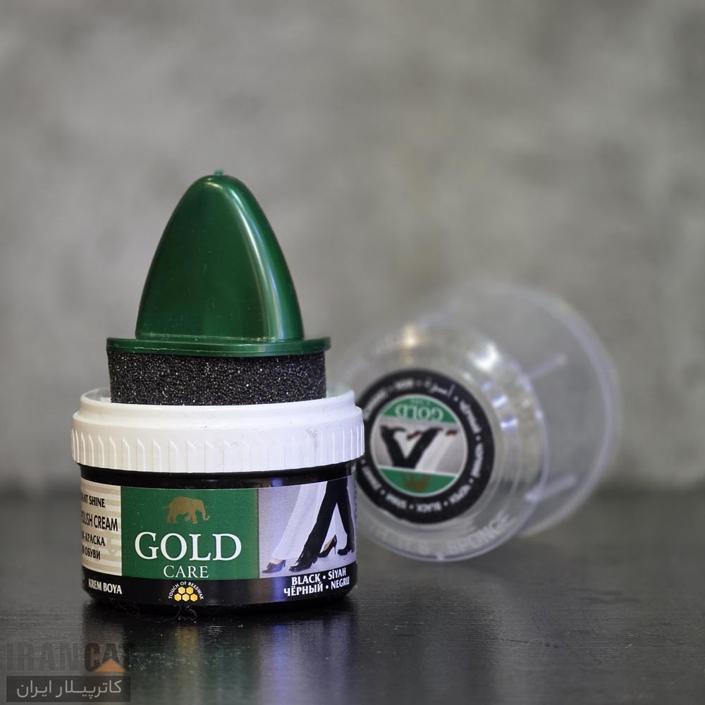 واکس گیاهی ارگانیک براق کننده کفش های چرمی گلد کر GOLD CARE