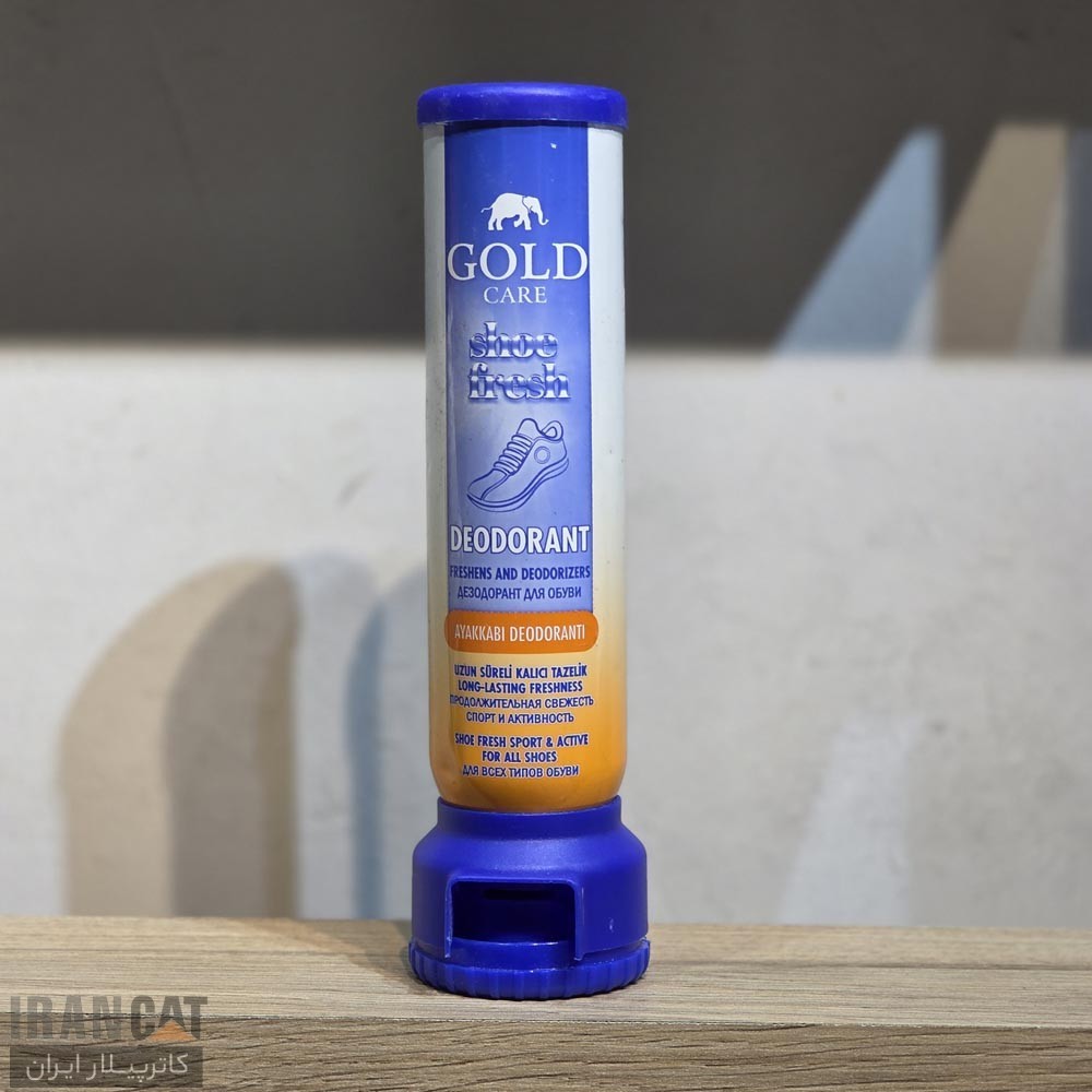 اسپری خوشبو کننده کفش گلد با رایحه ترکیبی Gold (100ml)