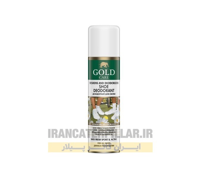 اسپری خوشبو کننده کفش gold car shoe deodorant