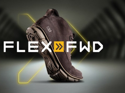 معرفی تکنولوژی جدید کفش های کاترپیلار FLEX FWD